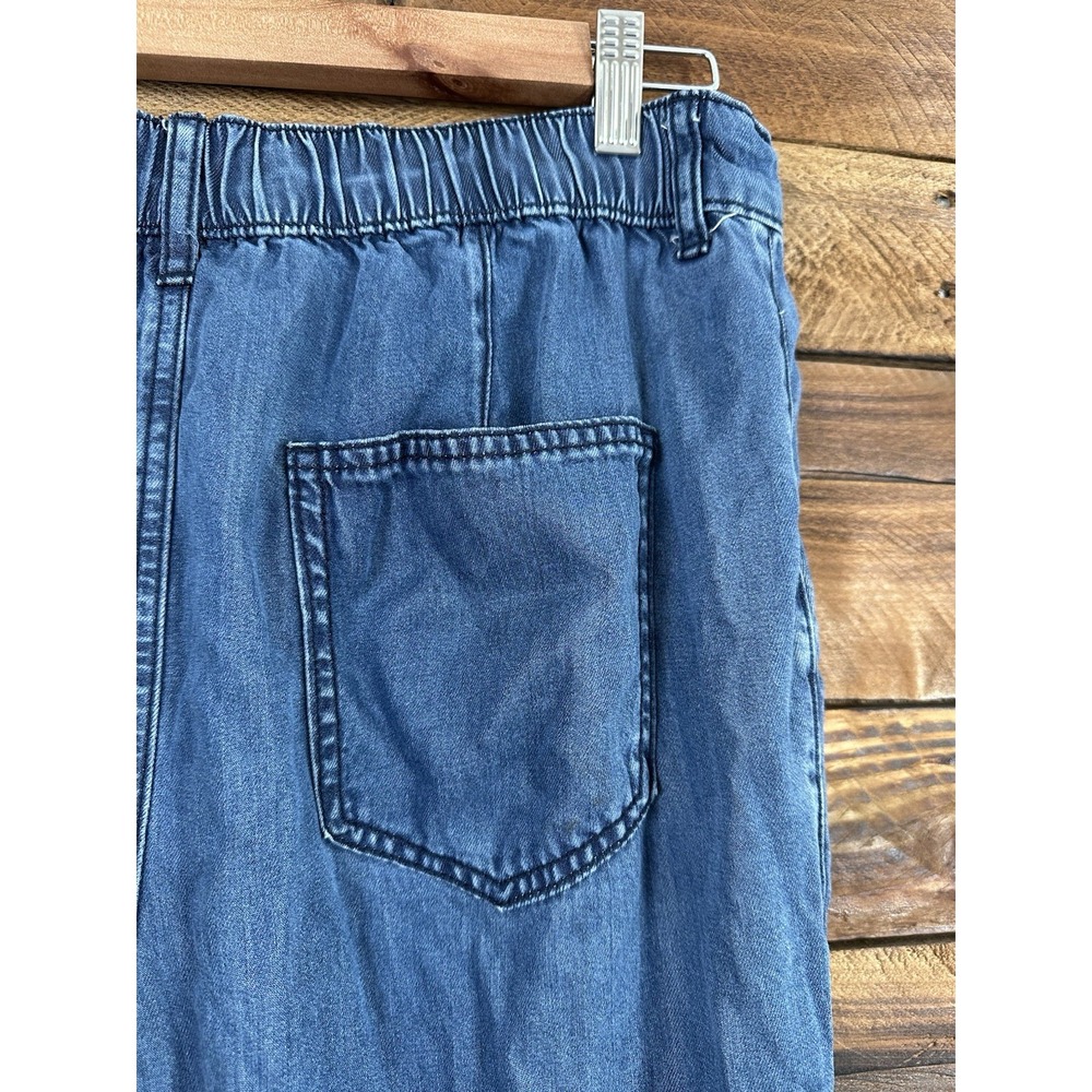 Happily Grey Women's/ Juniors Lyocell Cargo Pants Elastic Waist Size 9/29 - Picture 4 of 7